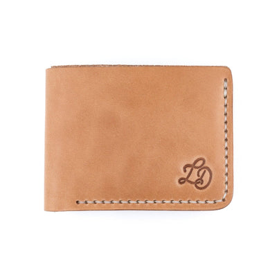 The Dad Wallet - Russet - Lost Dutchman Leather handmade leather wallets