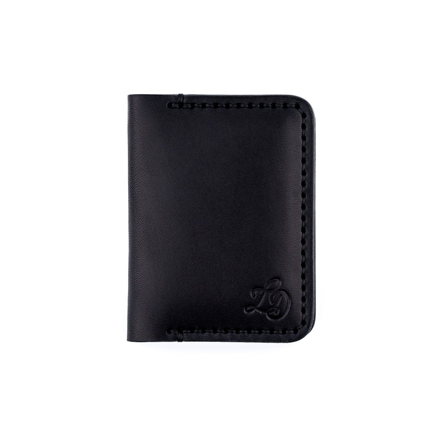 The Dutchman – Black - Lost Dutchman Leather handmade leather wallets
