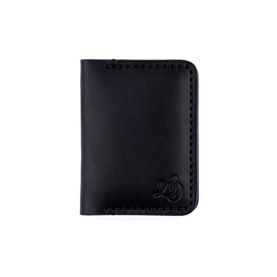 The Dutchman – Black - Lost Dutchman Leather handmade leather wallets