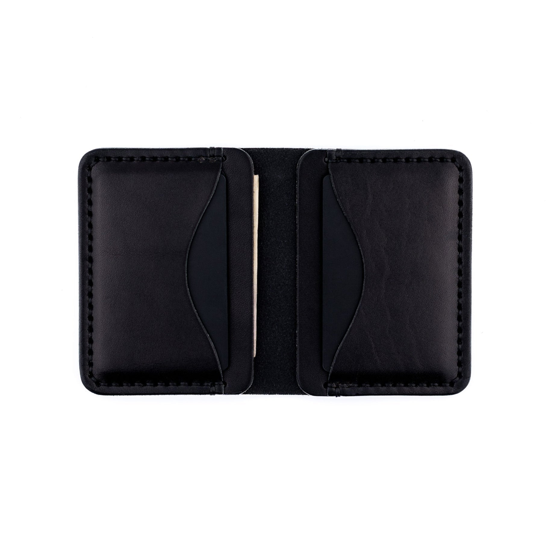The Dutchman – Black - Lost Dutchman Leather handmade leather wallets