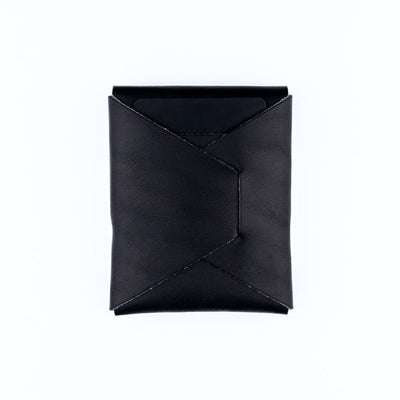 The Franklin – Black - Lost Dutchman Leather handmade leather wallets