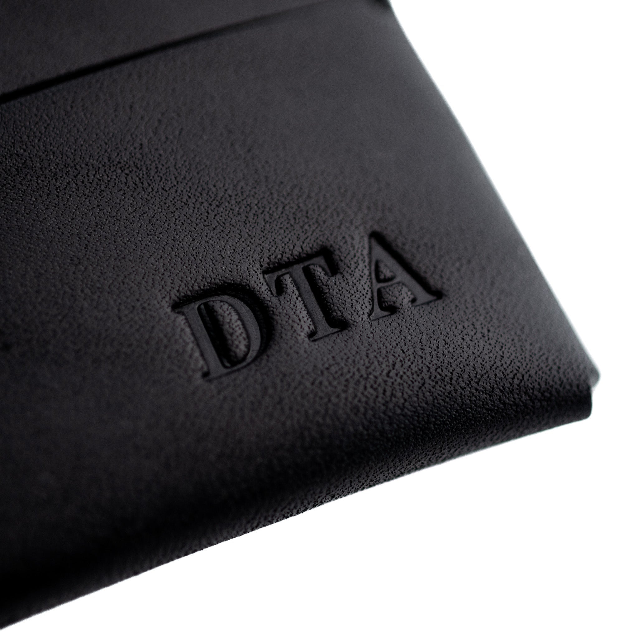 The Franklin – Black - Lost Dutchman Leather handmade leather wallets