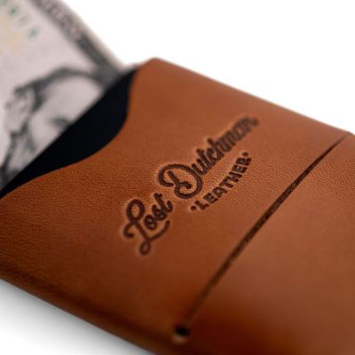The Franklin – Brown - Lost Dutchman Leather handmade leather wallets