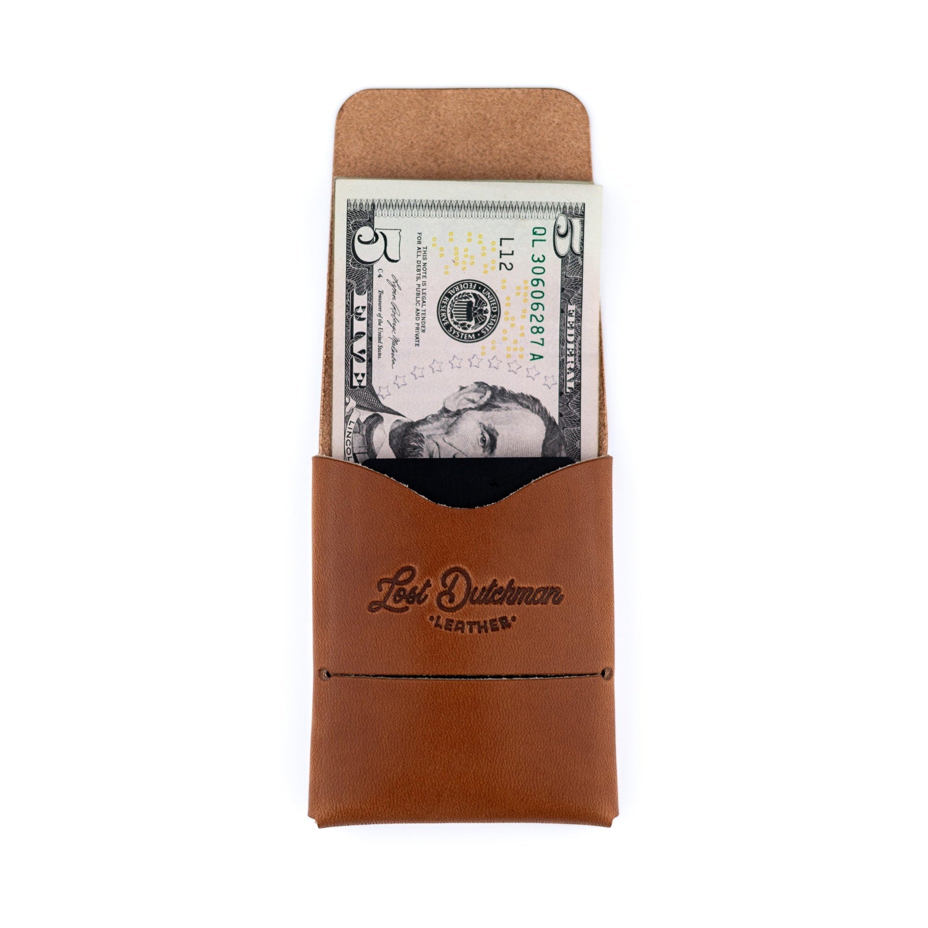 The Franklin – Brown - Lost Dutchman Leather handmade leather wallets