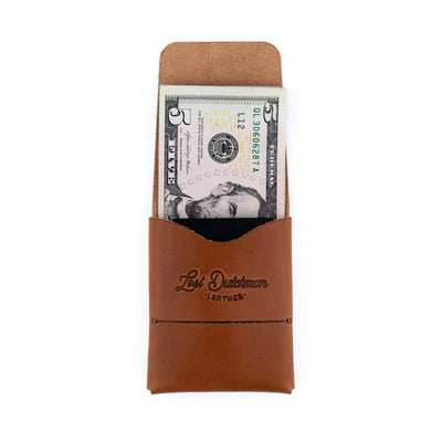 The Franklin – Brown - Lost Dutchman Leather handmade leather wallets