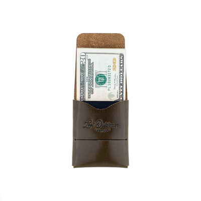 The Franklin – Olive - Lost Dutchman Leather handmade leather wallets