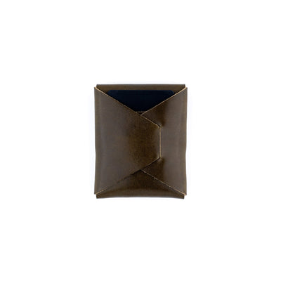 The Franklin – Olive - Lost Dutchman Leather handmade leather wallets