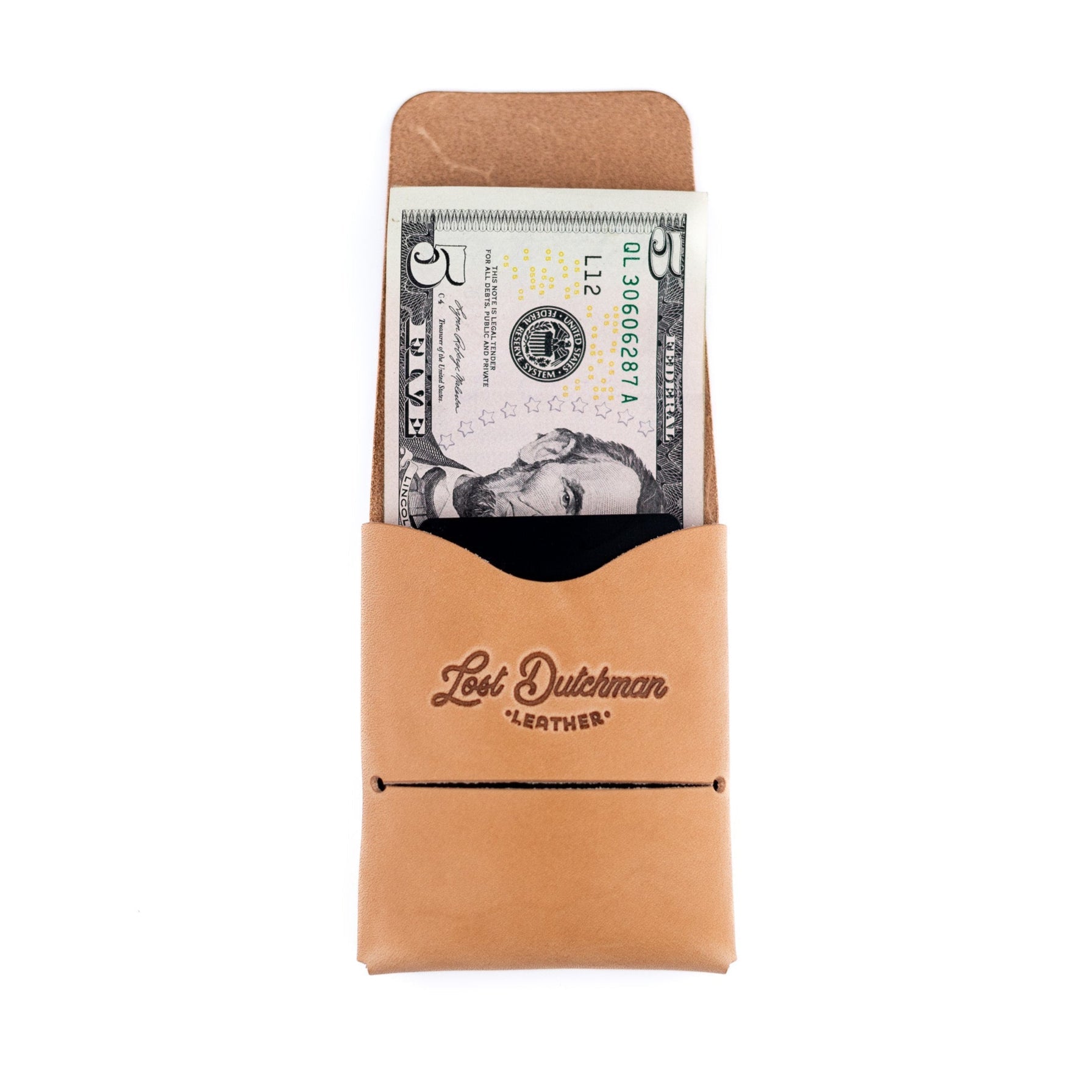 Franklin Russet Bifold Wallet | Lost Dutchman Leather