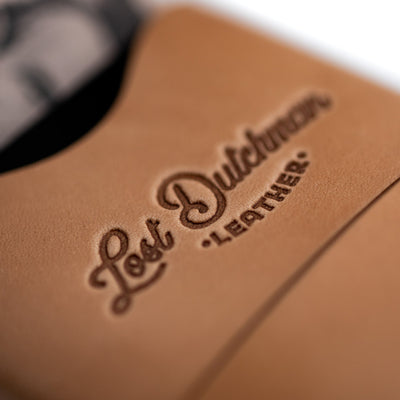 The Franklin – Russet - Lost Dutchman Leather handmade leather wallets