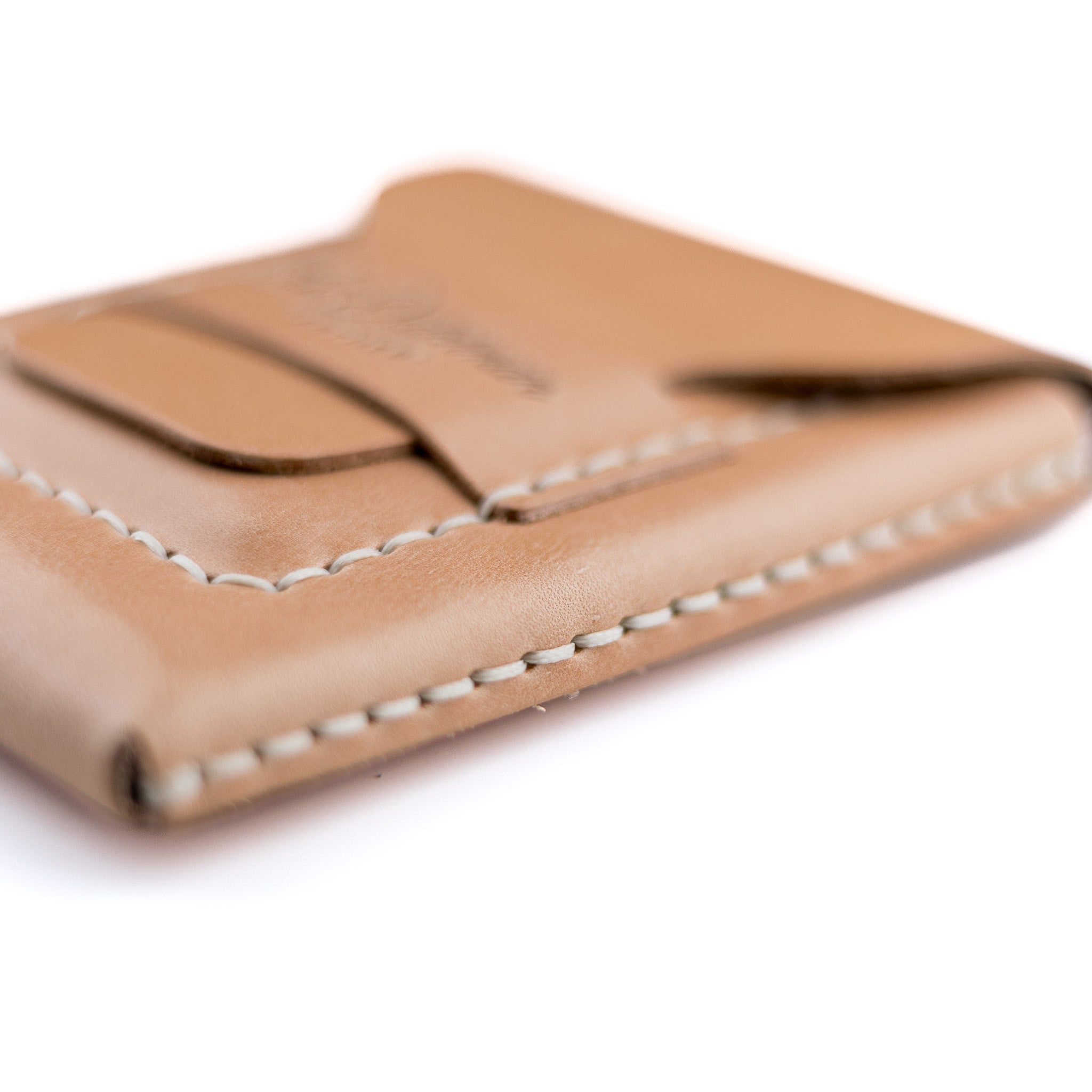 The Huckleberry (standard) – Russet - Lost Dutchman Leather handmade leather wallets