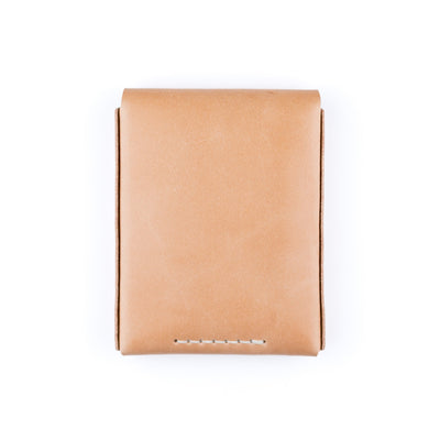 The Huckleberry (standard) – Russet - Lost Dutchman Leather handmade leather wallets