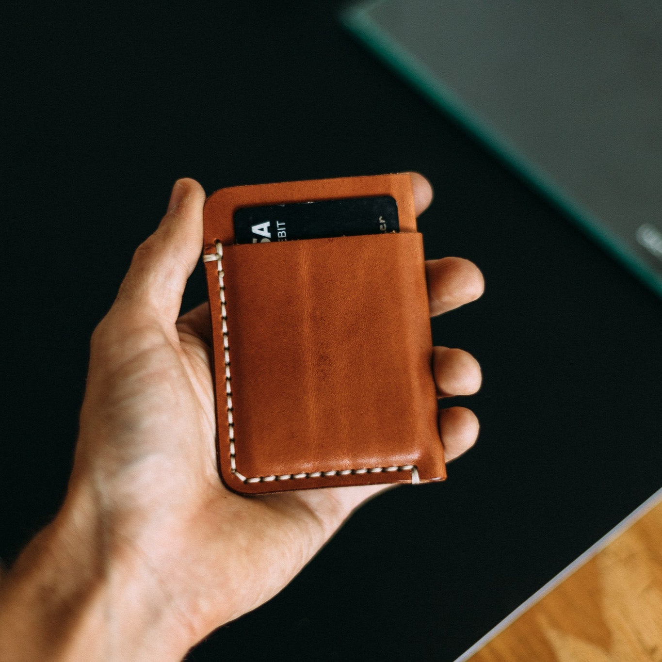 The Jackson - Lost Dutchman Leather handmade leather wallets