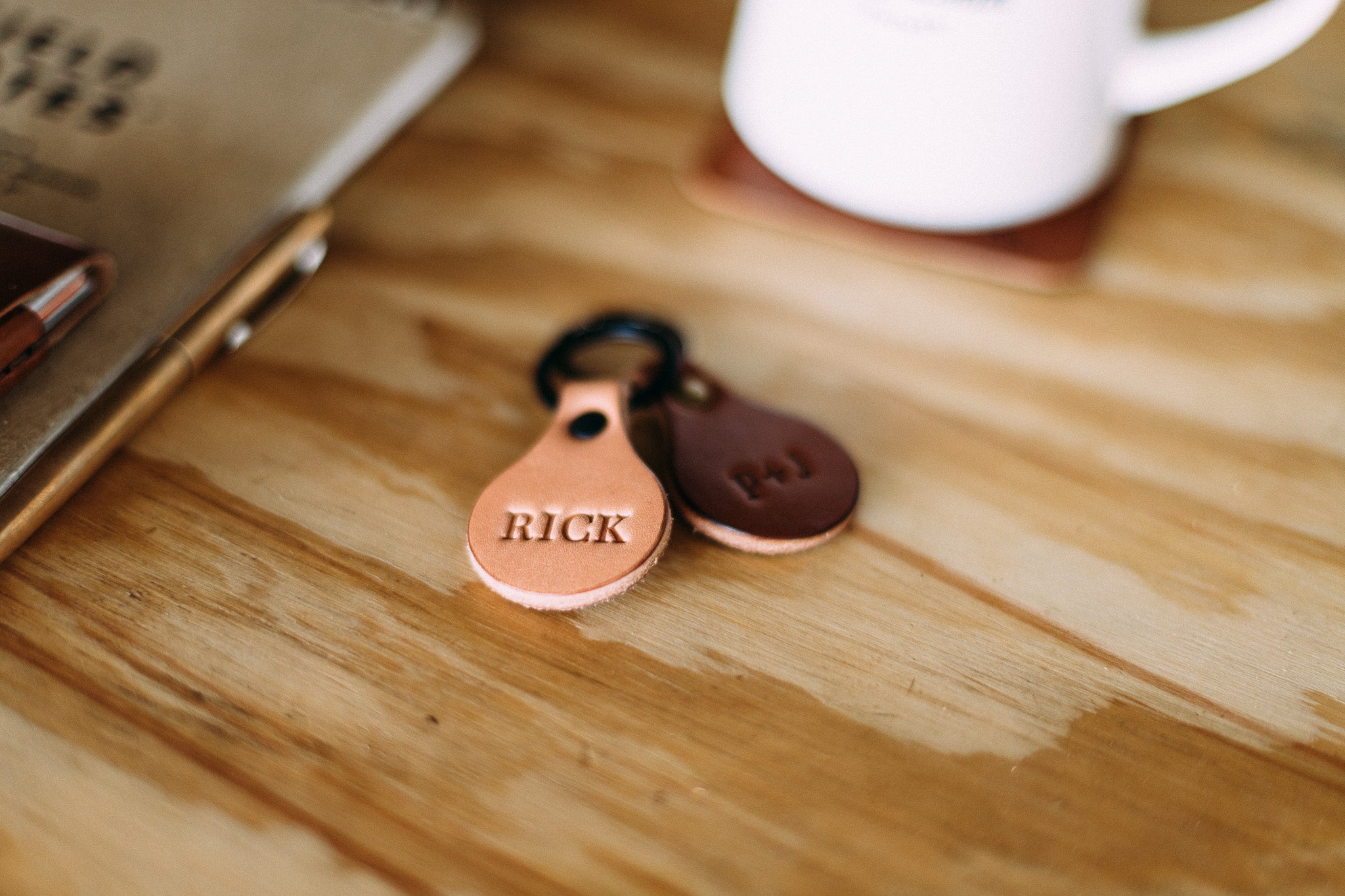 The Key Tag - Lost Dutchman Leather handmade leather wallets