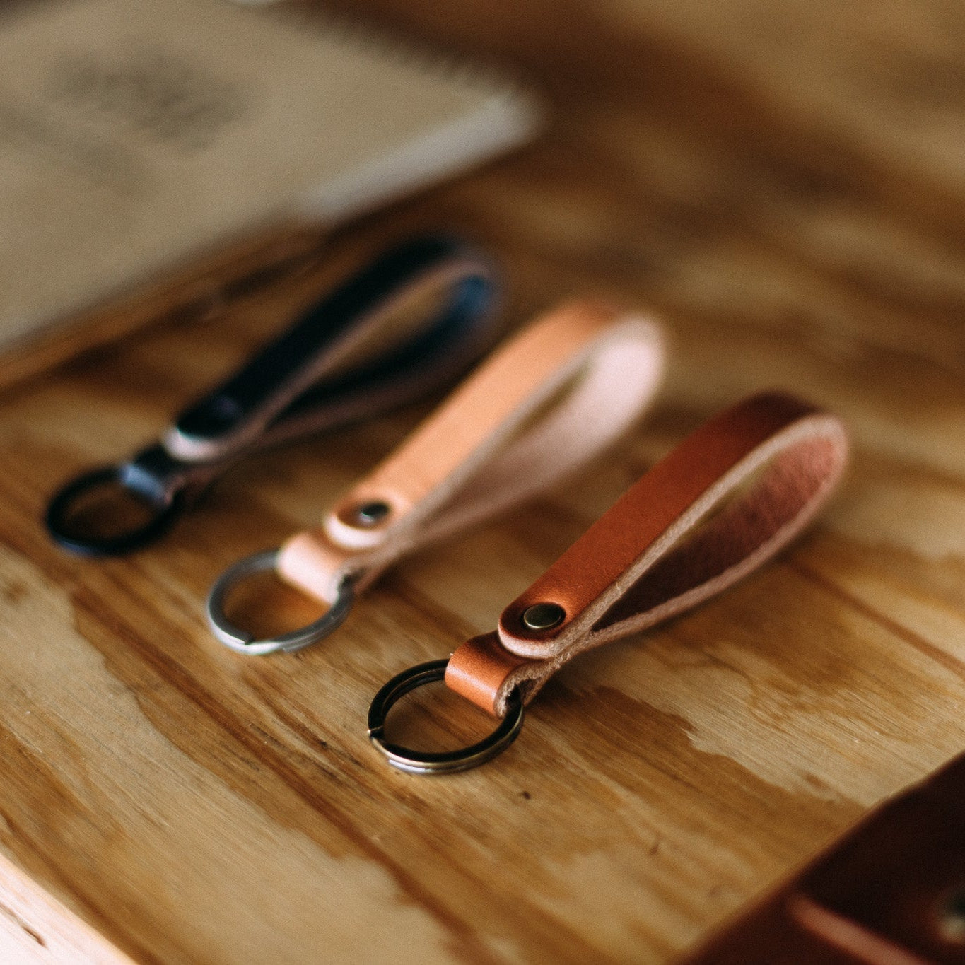 The Lanyard - Small - Lost Dutchman Leather handmade leather wallets
