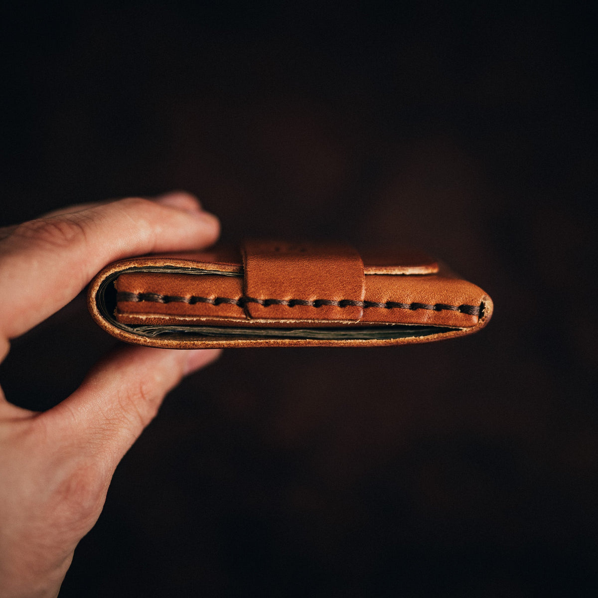 The Lefty Big Finn 2 Pre-Order - Lost Dutchman Leather handmade leather wallets