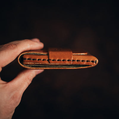 The Lefty Big Finn 2 Pre-Order - Lost Dutchman Leather handmade leather wallets