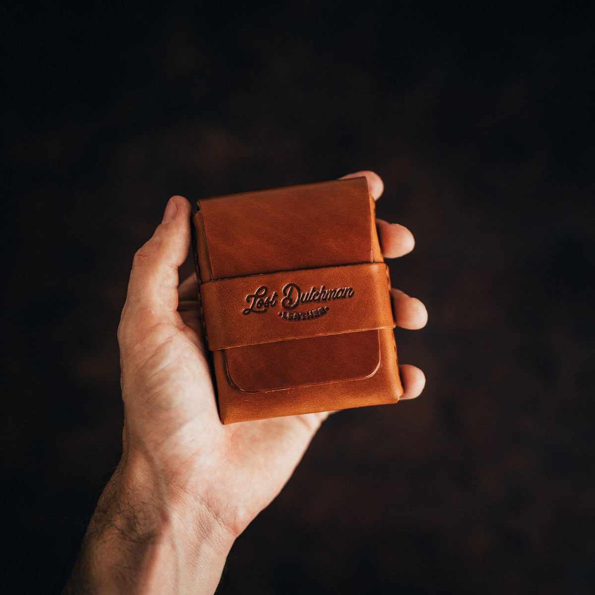 The Lefty Big Finn 2 Pre-Order - Lost Dutchman Leather handmade leather wallets