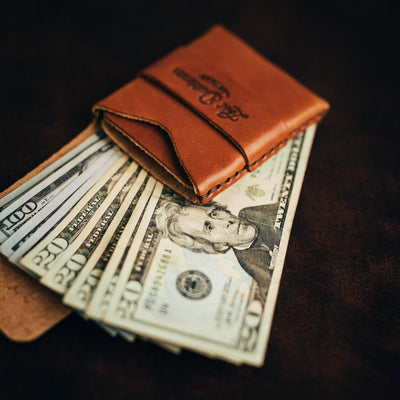 The Lefty Big Finn 2 Pre-Order - Lost Dutchman Leather handmade leather wallets
