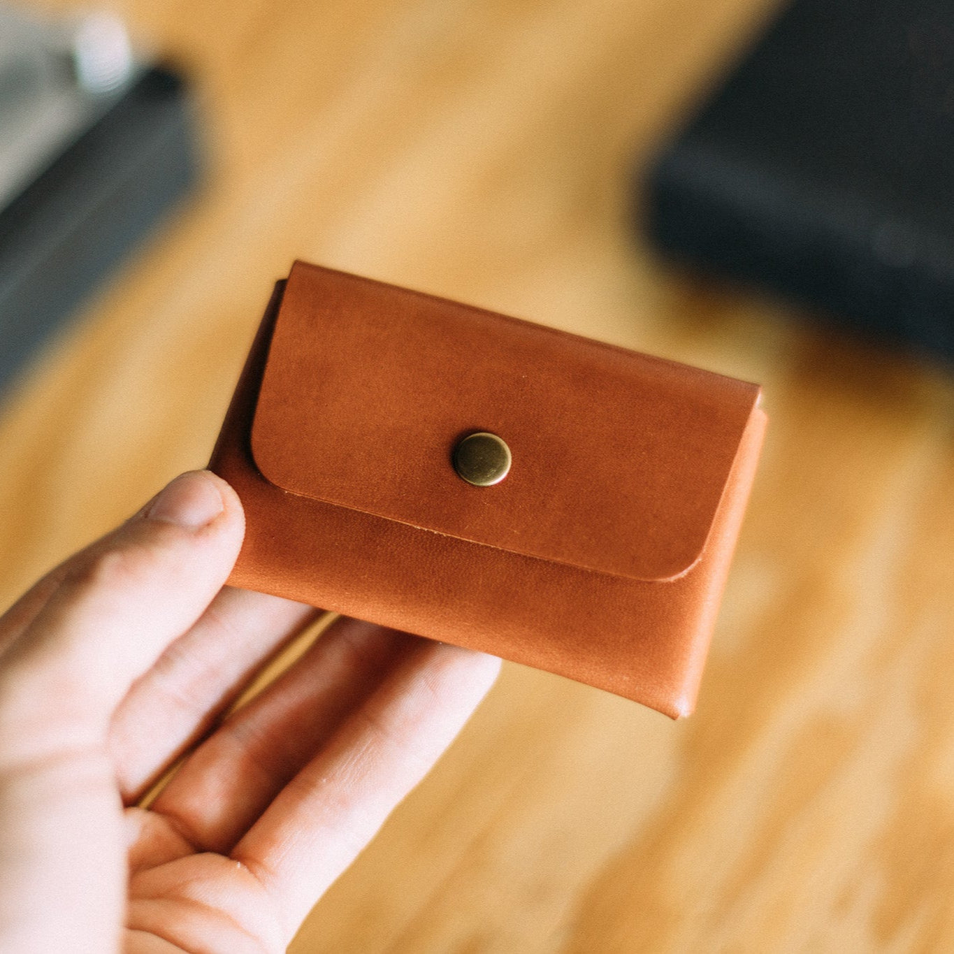 The Little Louie - Lost Dutchman Leather handmade leather wallets