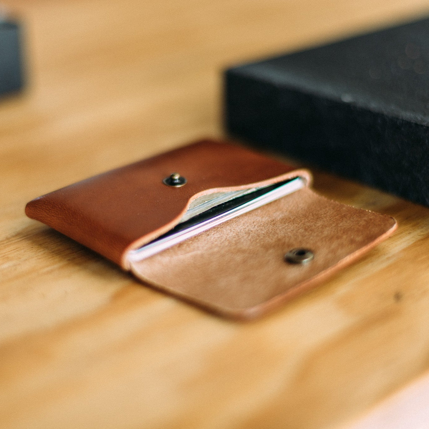 The Little Louie - Lost Dutchman Leather handmade leather wallets