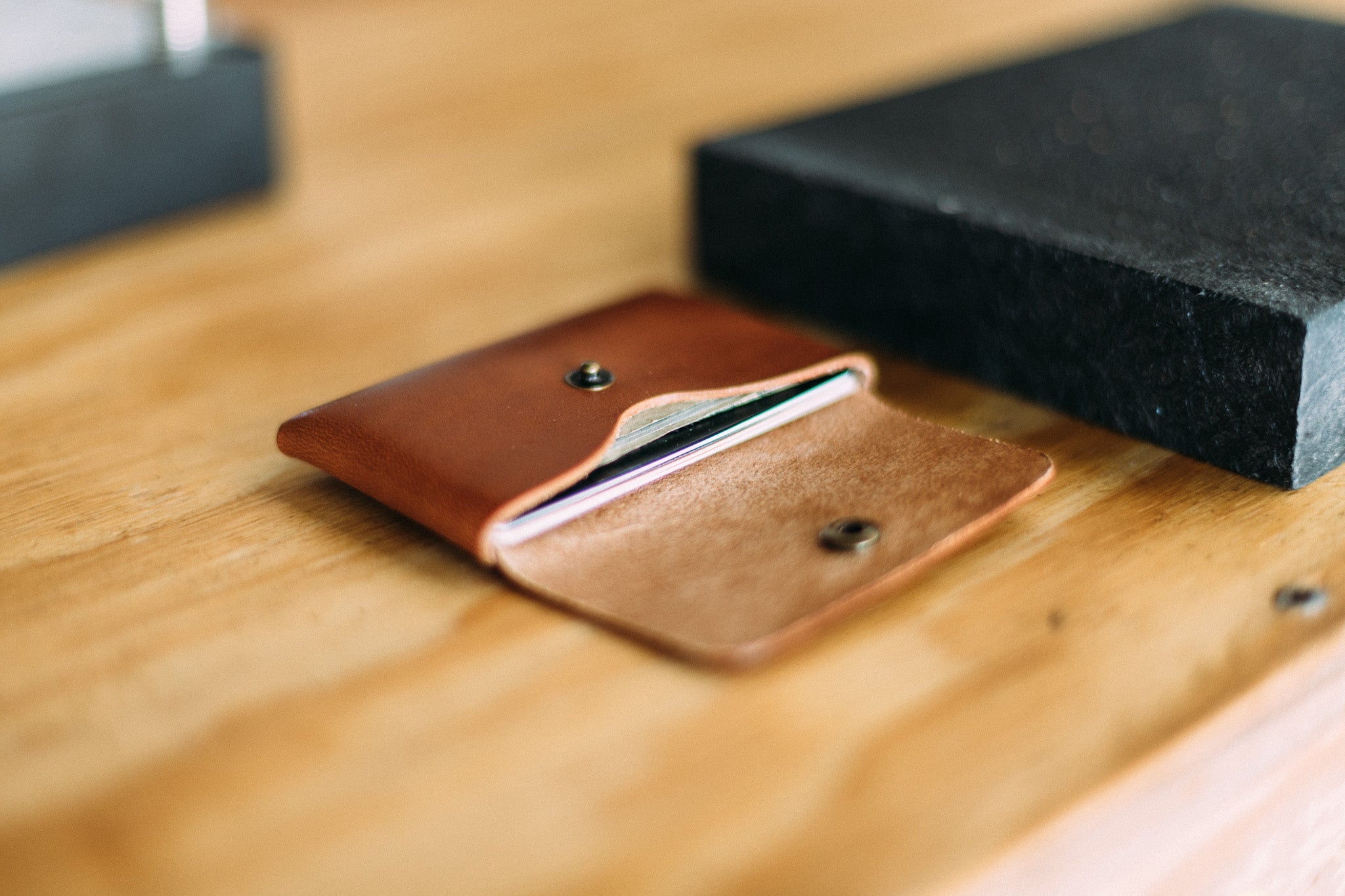 The Little Louie - Lost Dutchman Leather handmade leather wallets