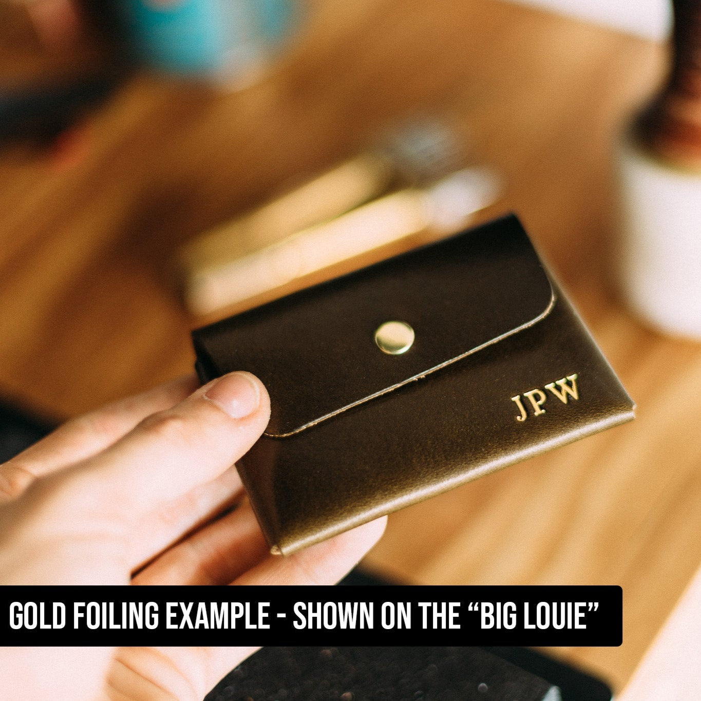 The Little Louie - Lost Dutchman Leather handmade leather wallets