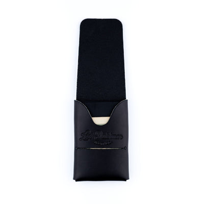 The Mini Franklin – Black - Lost Dutchman Leather handmade leather wallets