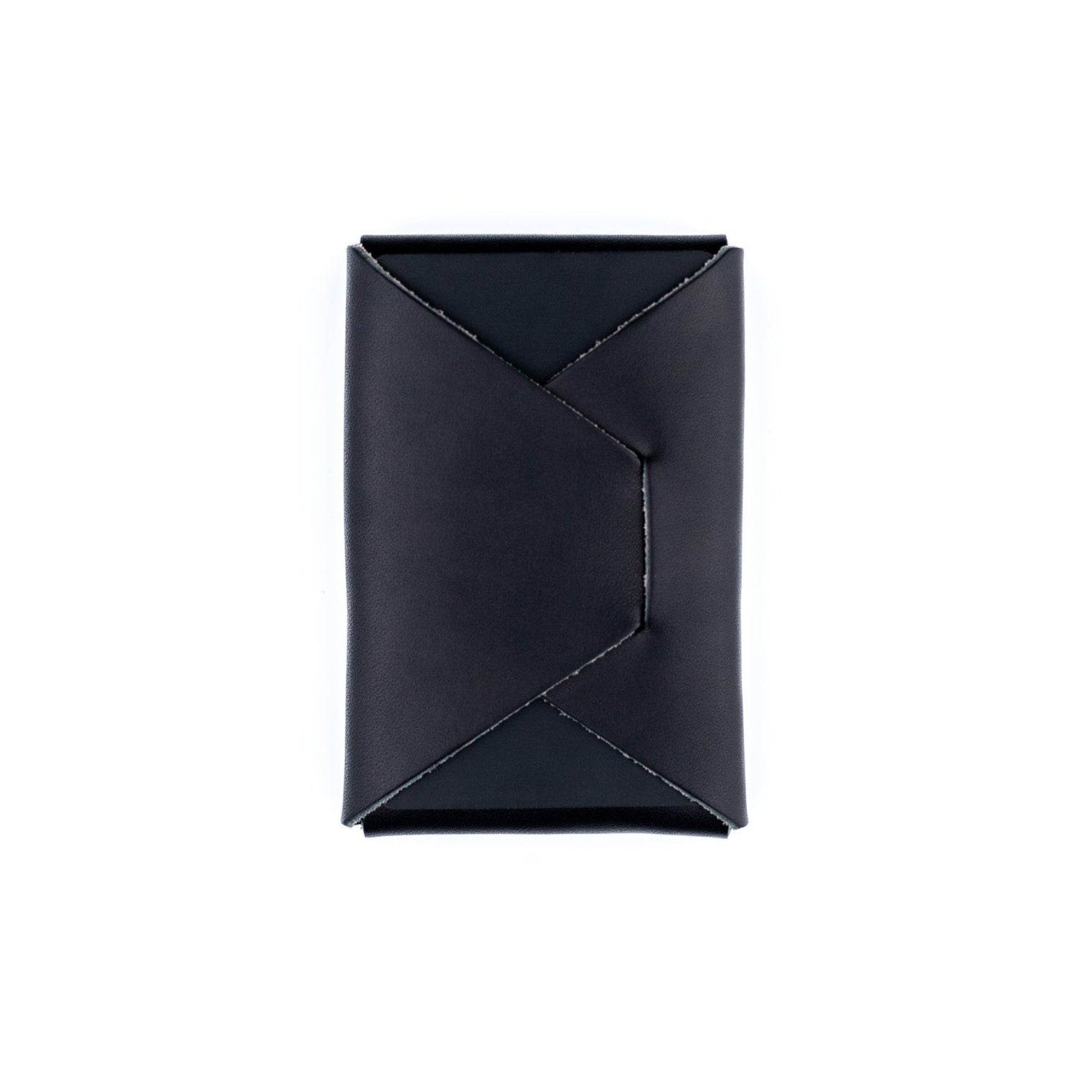 The Mini Franklin – Black - Lost Dutchman Leather handmade leather wallets