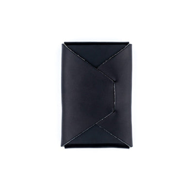 The Mini Franklin – Black - Lost Dutchman Leather handmade leather wallets