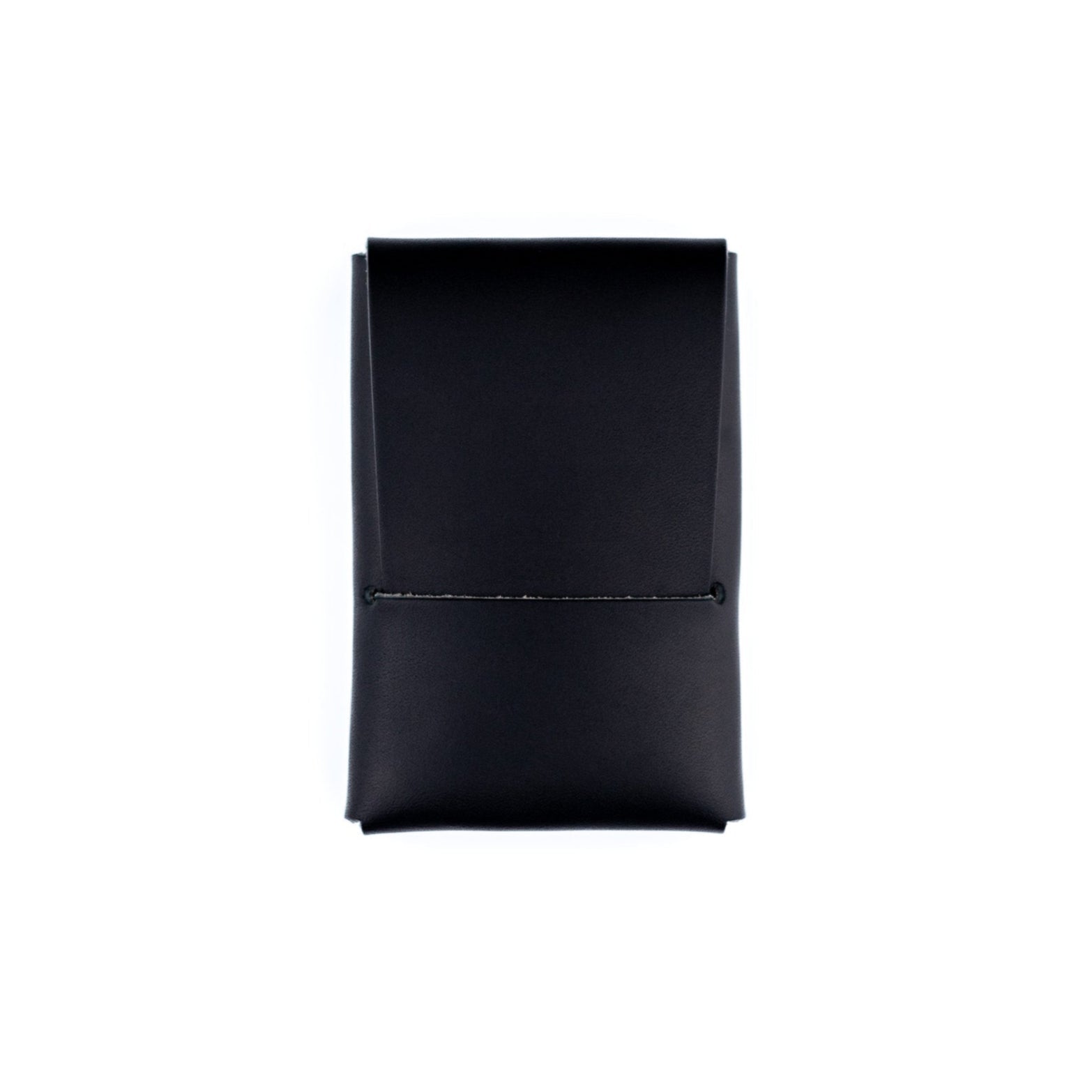 The Mini Franklin – Black - Lost Dutchman Leather handmade leather wallets