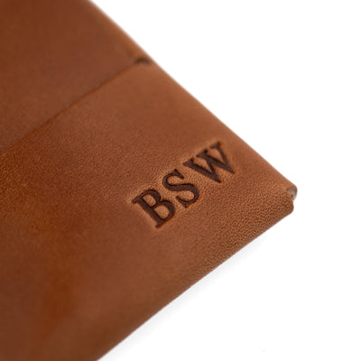 The Mini Franklin – Brown - Lost Dutchman Leather handmade leather wallets