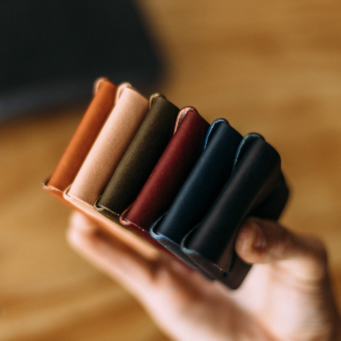 The Mini Franklin - Lost Dutchman Leather handmade leather wallets