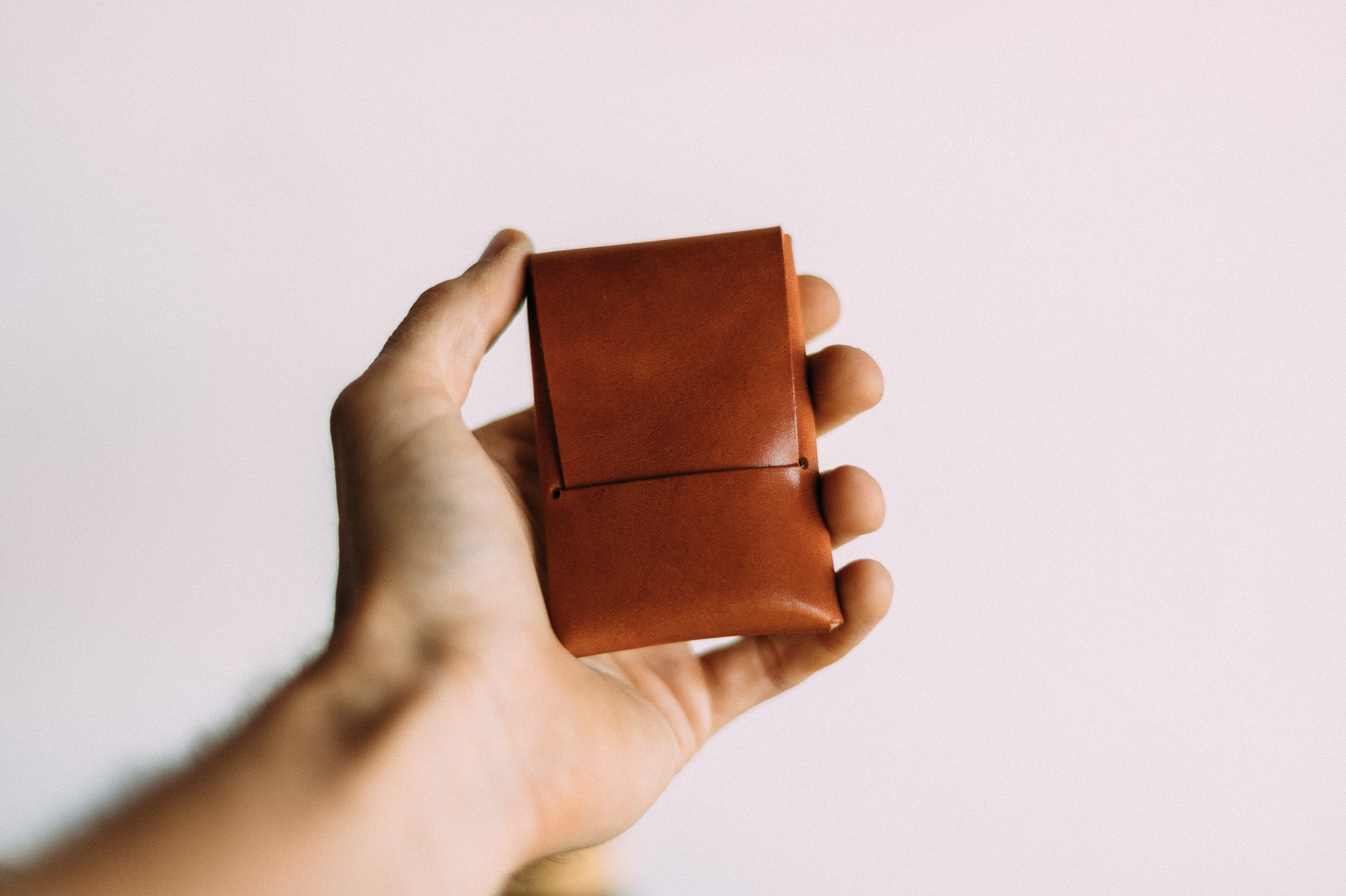 The Mini Franklin - Lost Dutchman Leather handmade leather wallets