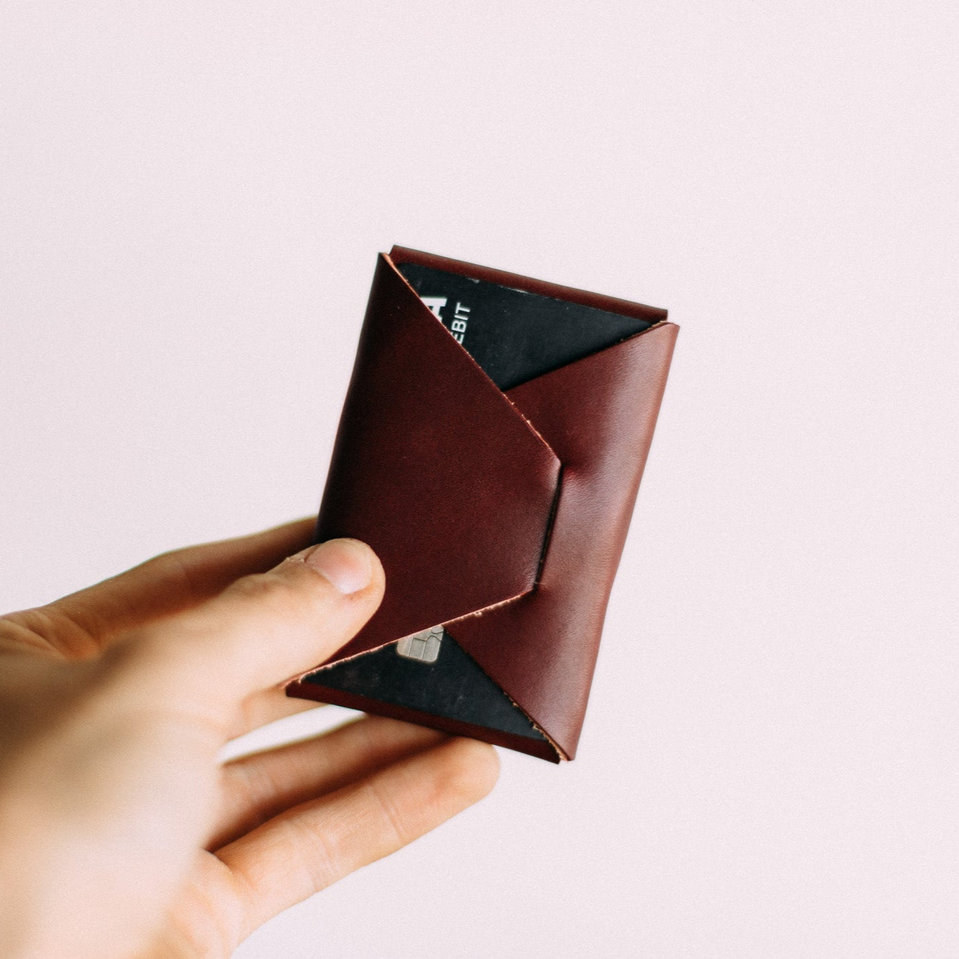 The Mini Franklin - Lost Dutchman Leather handmade leather wallets