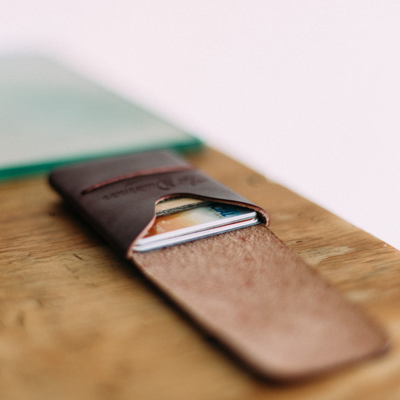 The Mini Franklin - Lost Dutchman Leather handmade leather wallets