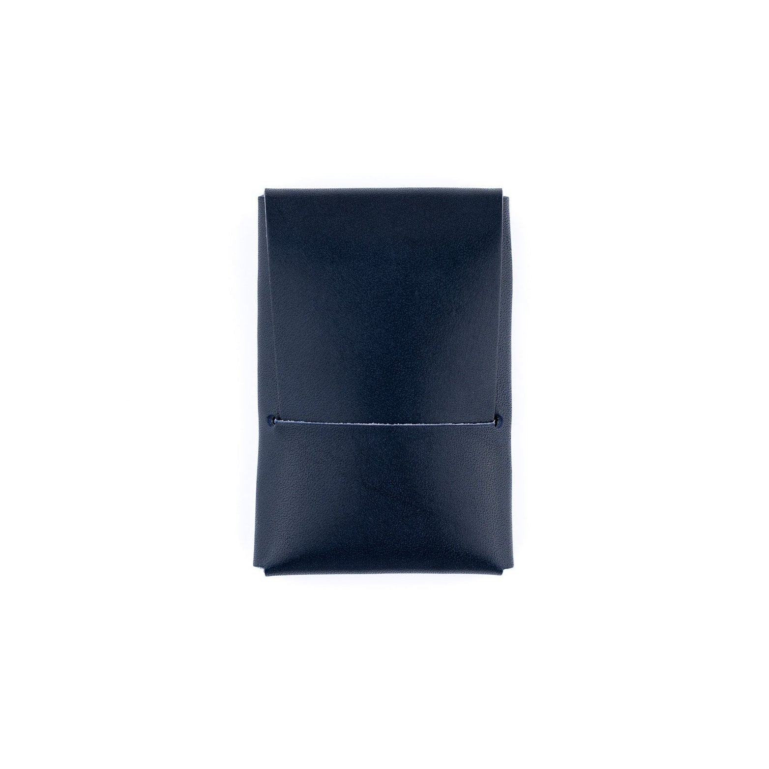The Mini Franklin – Navy - Lost Dutchman Leather handmade leather wallets