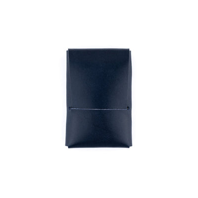 The Mini Franklin – Navy - Lost Dutchman Leather handmade leather wallets