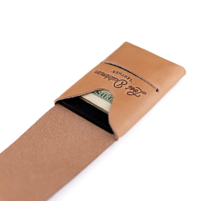 The Mini Franklin – Russet - Lost Dutchman Leather handmade leather wallets
