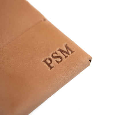 The Mini Franklin – Russet - Lost Dutchman Leather handmade leather wallets