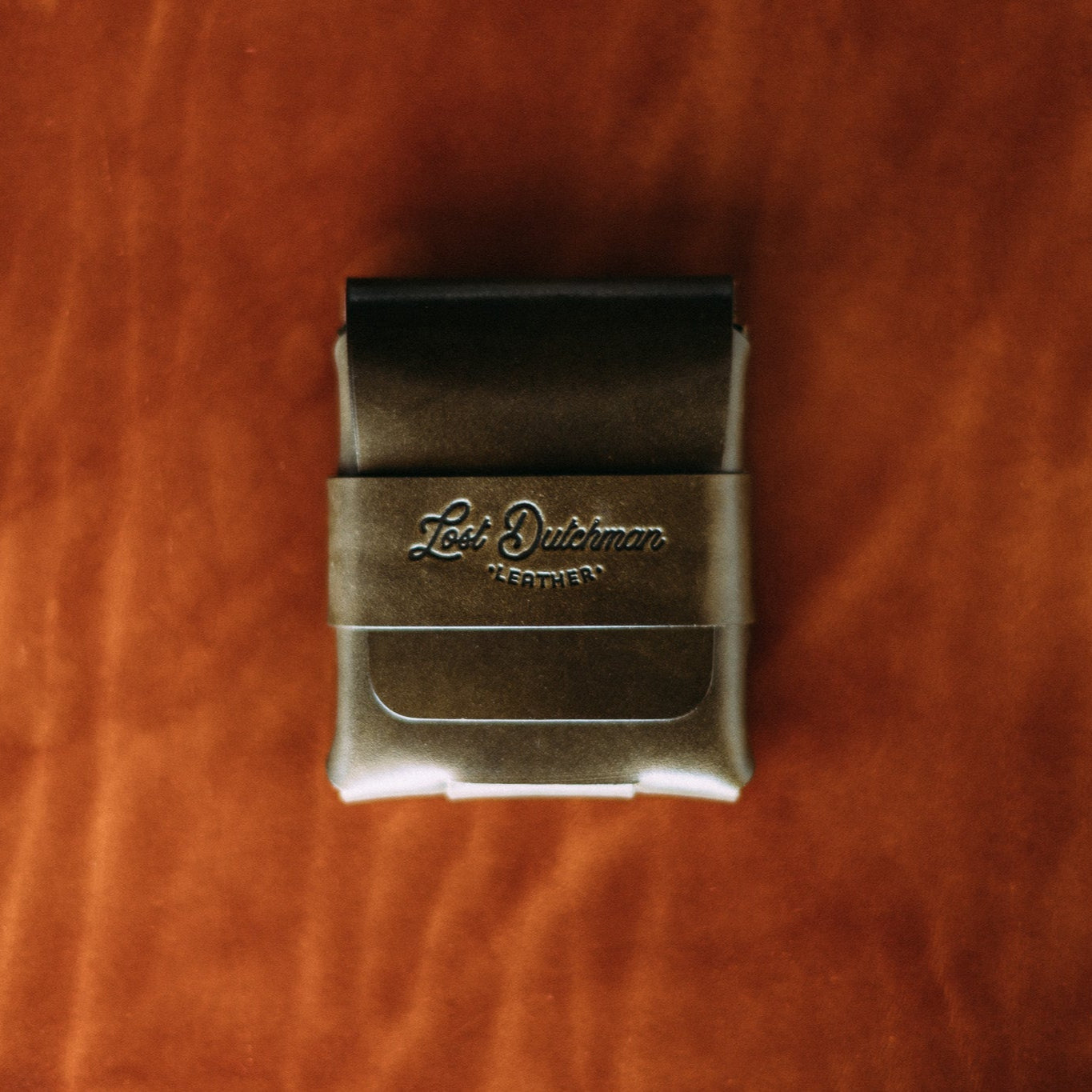 The "No - Stitch" Big Finn - Lost Dutchman Leather handmade leather wallets