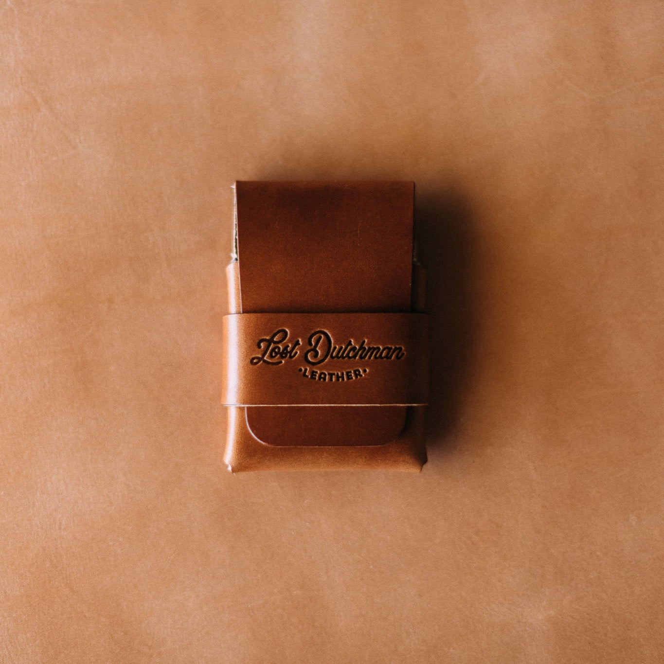 The "No - Stitch" Finnigan - Lost Dutchman Leather handmade leather wallets