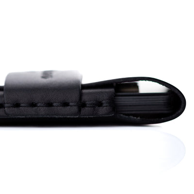 The Original Finnigan - Black - Lost Dutchman Leather handmade leather wallets