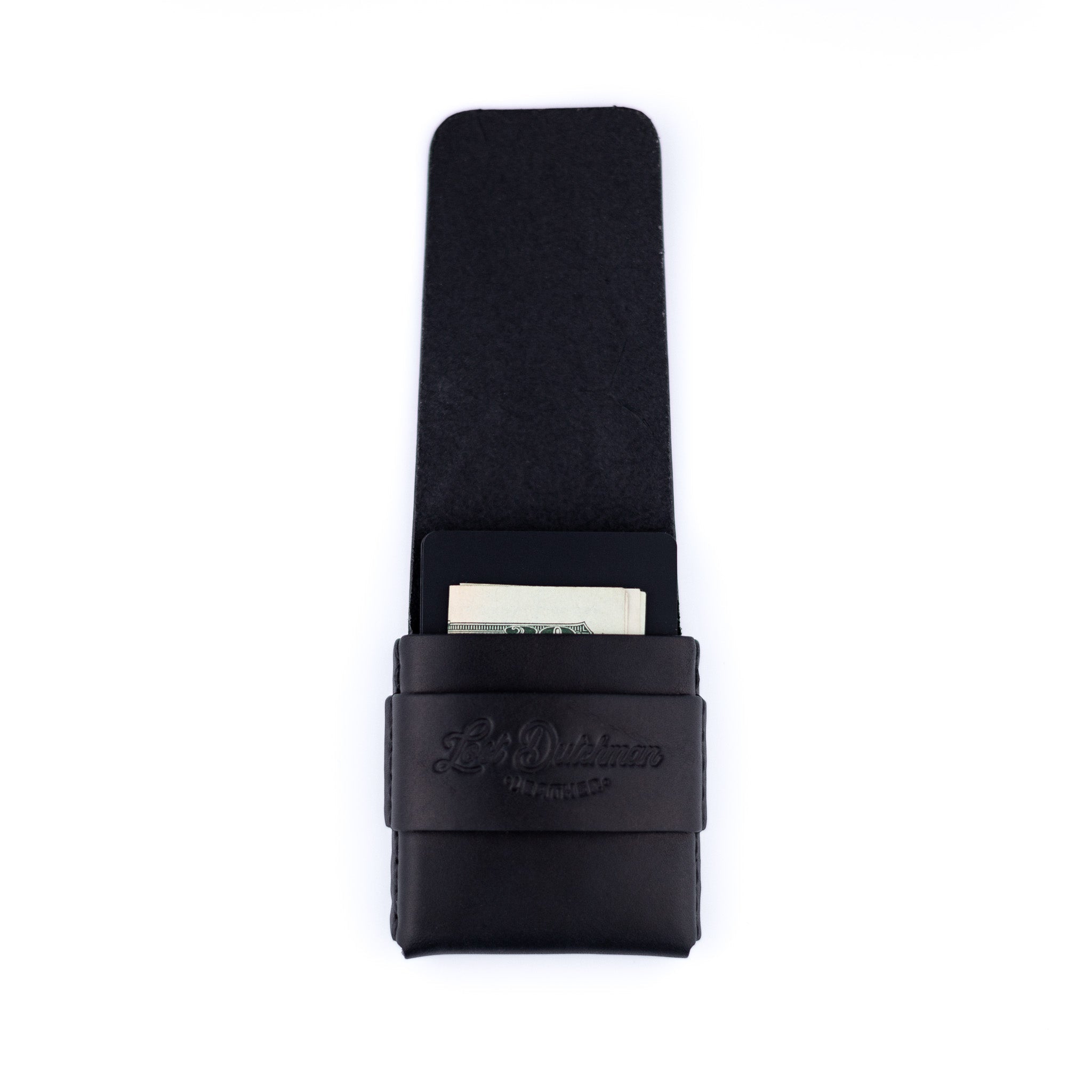 The Original Finnigan - Black - Lost Dutchman Leather handmade leather wallets
