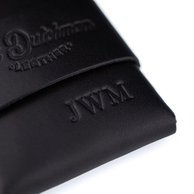 The Original Finnigan - Black - Lost Dutchman Leather handmade leather wallets