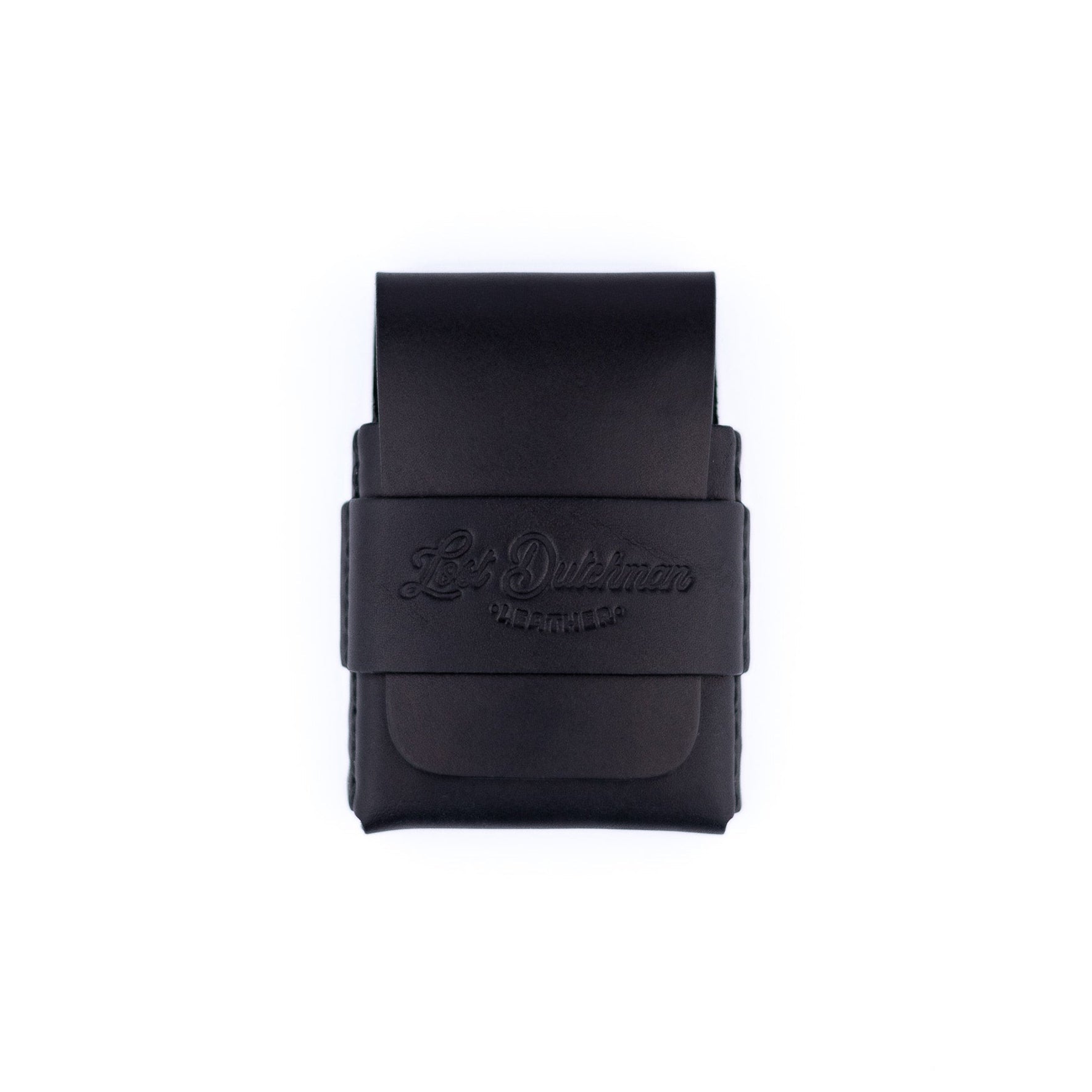 The Original Finnigan - Black - Lost Dutchman Leather handmade leather wallets