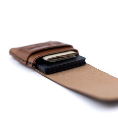 The Original Finnigan - Brown - Lost Dutchman Leather handmade leather wallets