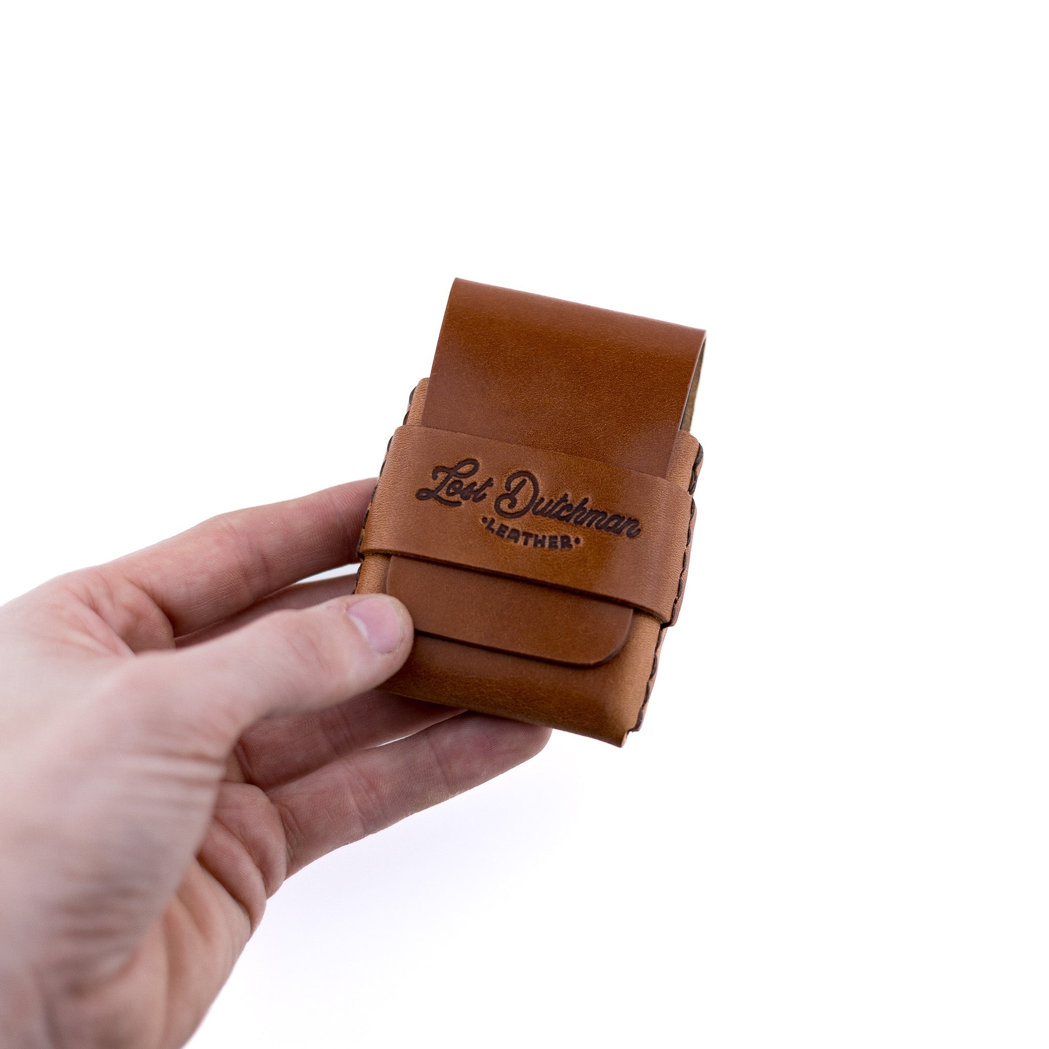 The Original Finnigan - Brown - Lost Dutchman Leather handmade leather wallets