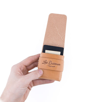The Original Finnigan - Russet - Lost Dutchman Leather handmade leather wallets