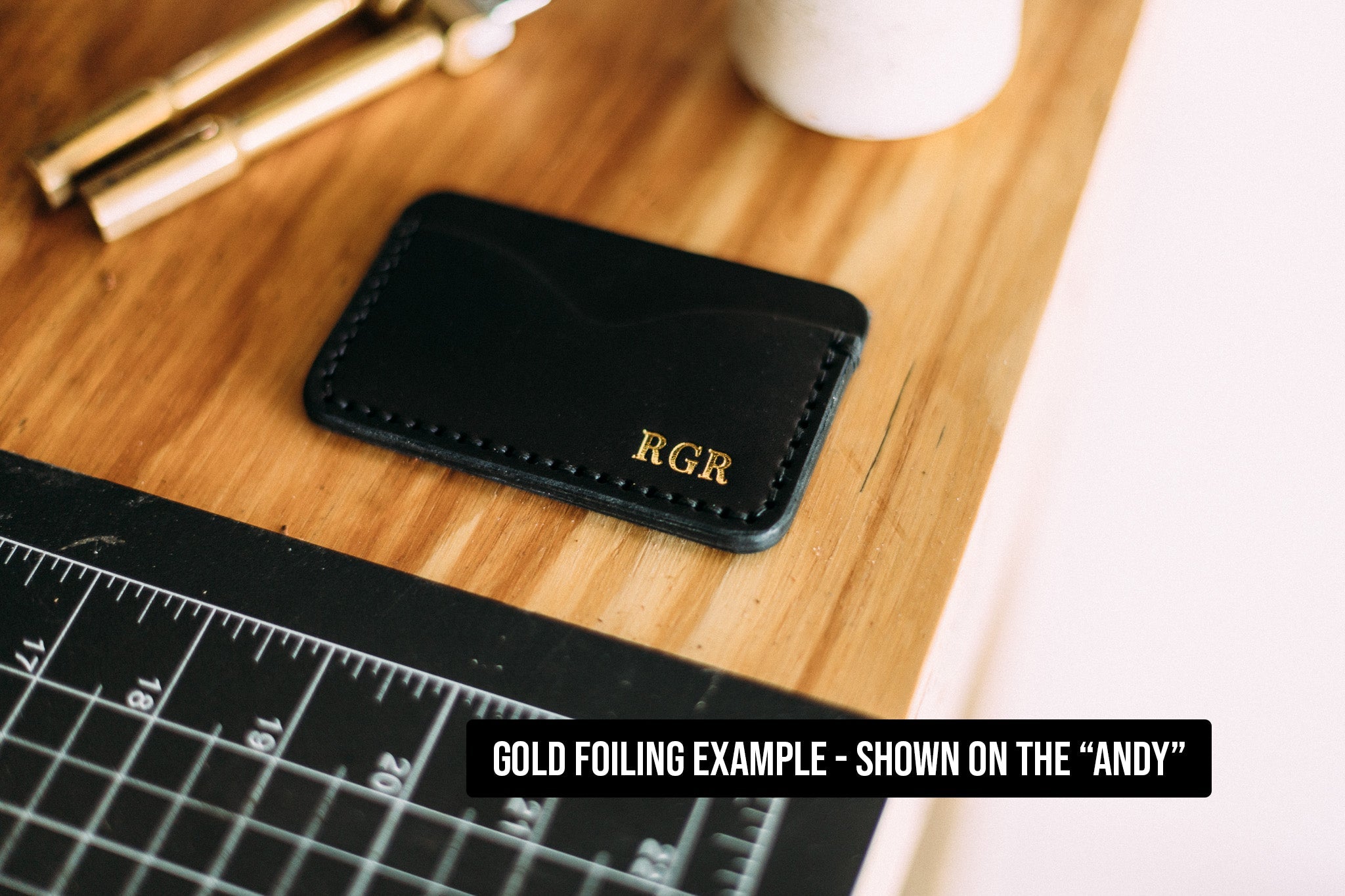 The Roland - Lost Dutchman Leather handmade leather wallets