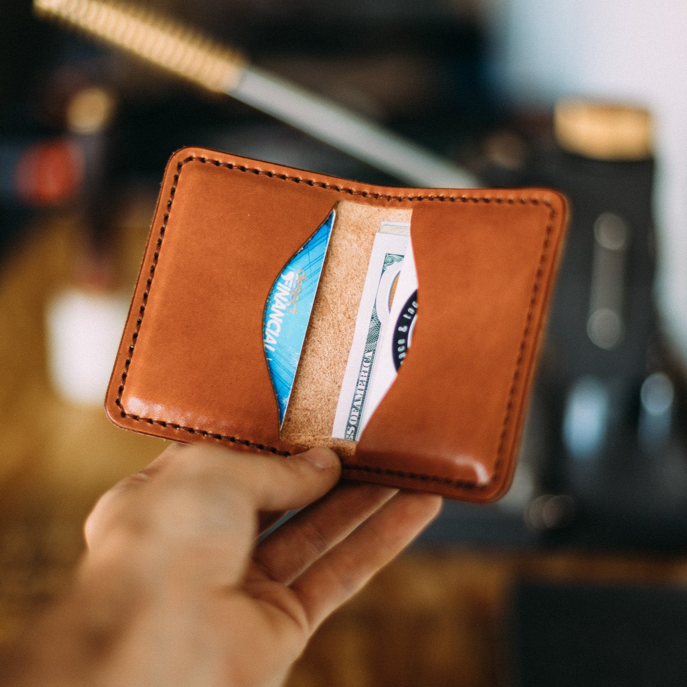 The Slim Dutchman - Lost Dutchman Leather handmade leather wallets